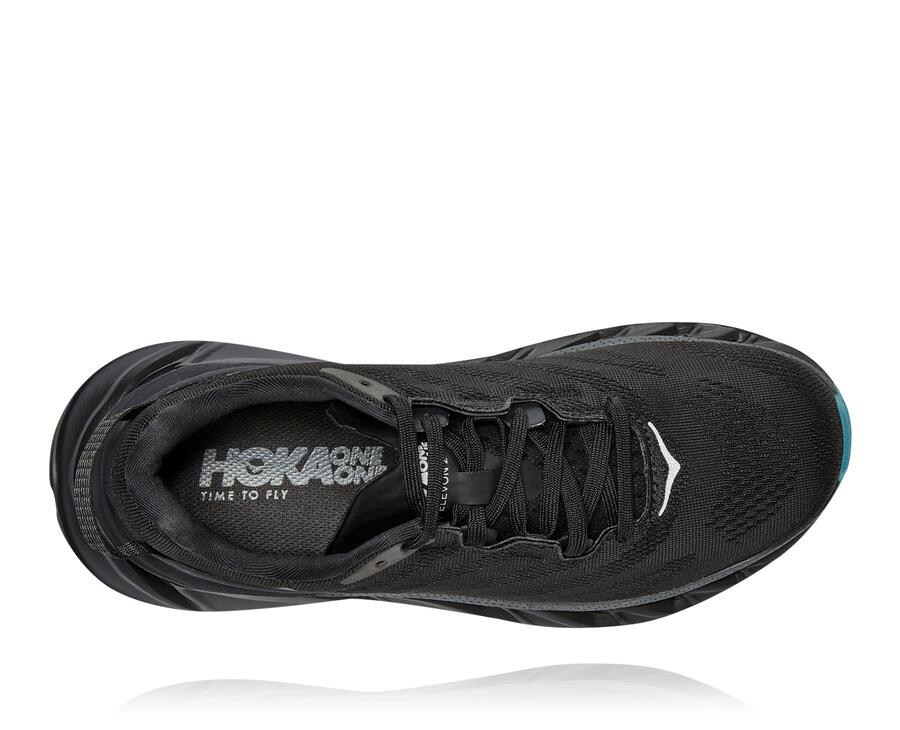 Hoka One One Running Shoes Womens Black - Elevon 2 - 50948ENDL